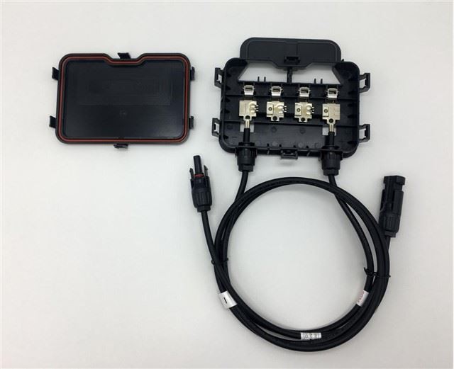 Solar da caixa de junção DC