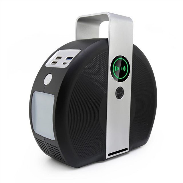 Central de energia solar portátil para casa