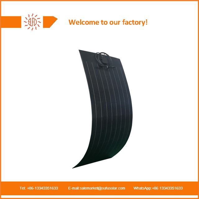 Painel solar semi -flexível