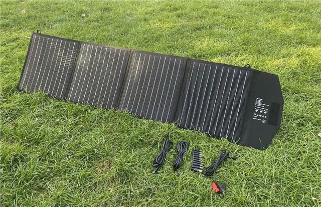 Painéis solares portáteis de 80w para acampar