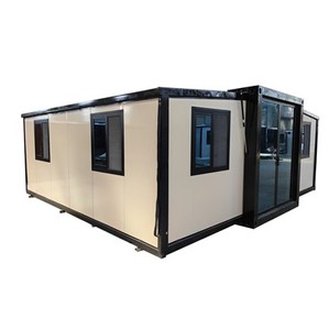 Casa de contêiner dobrável de asa dupla