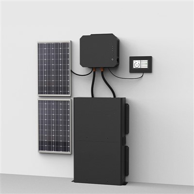 Sistema de armazenamento de energia solar para Rv